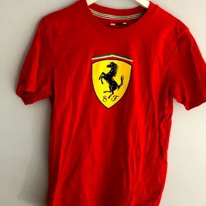 ferrari t-shirt! unisex, size S